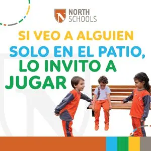 Si veo alguien solo en el patio, lo invito a jugar